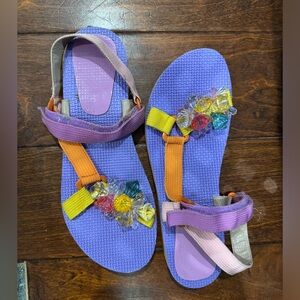 Betsy Johnson strapped sandles